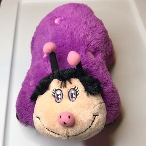 Pillow Pet (Pee Wee) Limited Edition Purple and pink Ladybug